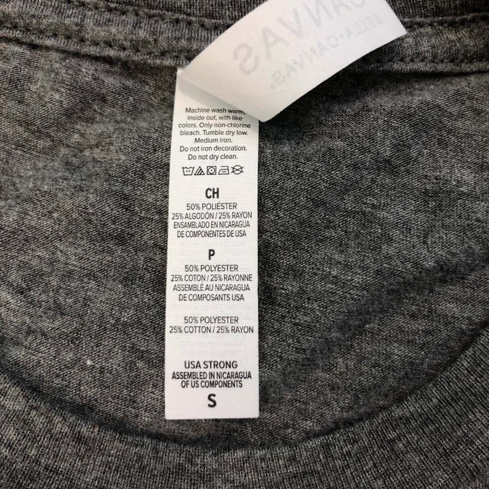 Gray Thrifty Lady T-Shirt | Small - Picture 5 of 6